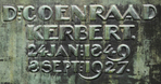 Opvallende typografie, zie hoe 1849 is geschreven.
<br/>
Paul Paris, 2014-11-01